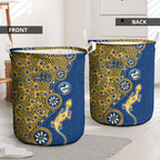 Parramatta Eels NAIDOC Week 2026 Laundry Basket Aboriginal Lizard Dot Painting - 50 Years of Deadly