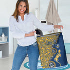 Parramatta Eels NAIDOC Week 2026 Laundry Basket Aboriginal Lizard Dot Painting - 50 Years of Deadly