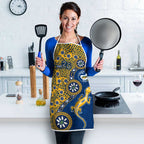 Parramatta Eels NAIDOC Week 2026 Apron Aboriginal Lizard Dot Painting - 50 Years of Deadly