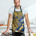 Parramatta Eels NAIDOC Week 2026 Apron Aboriginal Lizard Dot Painting - 50 Years of Deadly