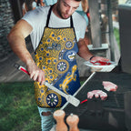 Parramatta Eels NAIDOC Week 2026 Apron Aboriginal Lizard Dot Painting - 50 Years of Deadly