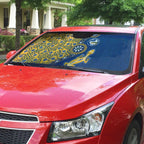 Parramatta Eels NAIDOC Week 2026 Auto Sun Shade Aboriginal Lizard Dot Painting - 50 Years of Deadly