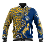 Parramatta Eels NAIDOC Week 2026 Baseball Jacket Aboriginal Lizard Dot Painting - 50 Years of Deadly