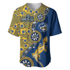 Parramatta Eels NAIDOC Week 2026 Baseball Jersey Aboriginal Lizard Dot Painting - 50 Years of Deadly