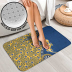 Parramatta Eels NAIDOC Week 2026 Bathroom Set Aboriginal Lizard Dot Painting - 50 Years of Deadly