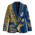 Parramatta Eels NAIDOC Week 2026 Blazer Aboriginal Lizard Dot Painting - 50 Years of Deadly
