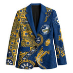 Parramatta Eels NAIDOC Week 2026 Blazer Aboriginal Lizard Dot Painting - 50 Years of Deadly