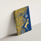 Parramatta Eels NAIDOC Week 2026 Canvas Wall Art Aboriginal Lizard Dot Painting - 50 Years of Deadly