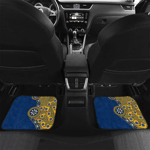 Parramatta Eels NAIDOC Week 2026 Car Mats Aboriginal Lizard Dot Painting - 50 Years of Deadly