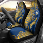 Parramatta Eels NAIDOC Week 2026 Car Seat Cover Aboriginal Lizard Dot Painting - 50 Years of Deadly