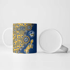 Parramatta Eels NAIDOC Week 2026 Ceramic Mug Aboriginal Lizard Dot Painting - 50 Years of Deadly
