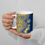 Parramatta Eels NAIDOC Week 2026 Ceramic Mug Aboriginal Lizard Dot Painting - 50 Years of Deadly