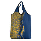 Parramatta Eels NAIDOC Week 2026 Grocery Bag Aboriginal Lizard Dot Painting - 50 Years of Deadly