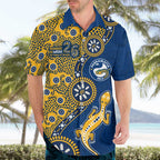 Parramatta Eels NAIDOC Week 2026 Hawaiian Shirt Aboriginal Lizard Dot Painting - 50 Years of Deadly