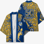 Parramatta Eels NAIDOC Week 2026 Kimono Aboriginal Lizard Dot Painting - 50 Years of Deadly