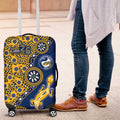 Parramatta Eels NAIDOC Week 2026 Luggage Cover Aboriginal Lizard Dot Painting - 50 Years of Deadly