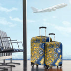 Parramatta Eels NAIDOC Week 2026 Luggage Cover Aboriginal Lizard Dot Painting - 50 Years of Deadly