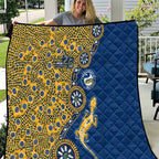 Parramatta Eels NAIDOC Week 2026 Quilt Aboriginal Lizard Dot Painting - 50 Years of Deadly