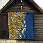 Parramatta Eels NAIDOC Week 2026 Quilt Aboriginal Lizard Dot Painting - 50 Years of Deadly