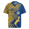 Parramatta Eels NAIDOC Week 2026 Rugby Jersey Aboriginal Lizard Dot Painting - 50 Years of Deadly