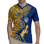 Parramatta Eels NAIDOC Week 2026 Rugby Jersey Aboriginal Lizard Dot Painting - 50 Years of Deadly