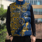 Parramatta Eels NAIDOC Week 2026 Sleeveless Puffer Jacket Aboriginal Lizard Dot Painting - 50 Years of Deadly