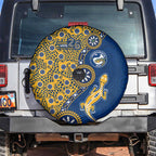 Parramatta Eels NAIDOC Week 2026 Spare Tire Cover Aboriginal Lizard Dot Painting - 50 Years of Deadly