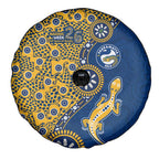Parramatta Eels NAIDOC Week 2026 Spare Tire Cover Aboriginal Lizard Dot Painting - 50 Years of Deadly