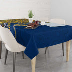 Parramatta Eels NAIDOC Week 2026 Tablecloth Aboriginal Lizard Dot Painting - 50 Years of Deadly