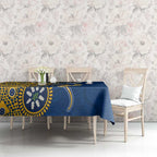 Parramatta Eels NAIDOC Week 2026 Tablecloth Aboriginal Lizard Dot Painting - 50 Years of Deadly