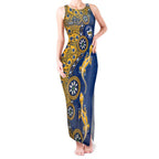 Parramatta Eels NAIDOC Week 2026 Tank Maxi Dress Aboriginal Lizard Dot Painting - 50 Years of Deadly