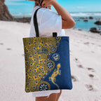 Parramatta Eels NAIDOC Week 2026 Tote Bag Aboriginal Lizard Dot Painting - 50 Years of Deadly