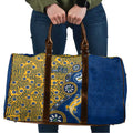 Parramatta Eels NAIDOC Week 2026 Travel Bag Aboriginal Lizard Dot Painting - 50 Years of Deadly