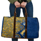 Parramatta Eels NAIDOC Week 2026 Travel Bag Aboriginal Lizard Dot Painting - 50 Years of Deadly