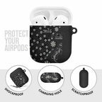Penrith Panthers NAIDOC Week 2026 AirPods Case Aboriginal Lizard Dot Painting - 50 Years of Deadly