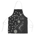 Penrith Panthers NAIDOC Week 2026 Apron Aboriginal Lizard Dot Painting - 50 Years of Deadly