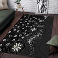Penrith Panthers NAIDOC Week 2026 Area Rug Aboriginal Lizard Dot Painting - 50 Years of Deadly
