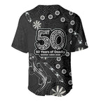 Penrith Panthers NAIDOC Week 2026 Baseball Jersey Aboriginal Lizard Dot Painting - 50 Years of Deadly