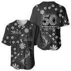 Penrith Panthers NAIDOC Week 2026 Baseball Jersey Aboriginal Lizard Dot Painting - 50 Years of Deadly