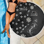 Penrith Panthers NAIDOC Week 2026 Beach Blanket Aboriginal Lizard Dot Painting - 50 Years of Deadly