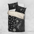 Penrith Panthers NAIDOC Week 2026 Bedding Set Aboriginal Lizard Dot Painting - 50 Years of Deadly