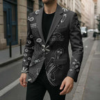 Penrith Panthers NAIDOC Week 2026 Blazer Aboriginal Lizard Dot Painting - 50 Years of Deadly
