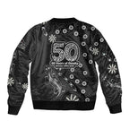 Penrith Panthers NAIDOC Week 2026 Bomber Jacket Aboriginal Lizard Dot Painting - 50 Years of Deadly