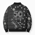 Penrith Panthers NAIDOC Week 2026 Bomber Puffer Jacket Aboriginal Lizard Dot Painting - 50 Years of Deadly
