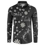 Penrith Panthers NAIDOC Week 2026 Button Sweatshirt Aboriginal Lizard Dot Painting - 50 Years of Deadly