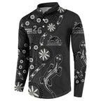 Penrith Panthers NAIDOC Week 2026 Button Sweatshirt Aboriginal Lizard Dot Painting - 50 Years of Deadly