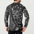 Penrith Panthers NAIDOC Week 2026 Button Sweatshirt Aboriginal Lizard Dot Painting - 50 Years of Deadly