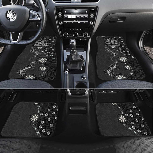 Penrith Panthers NAIDOC Week 2026 Car Mats Aboriginal Lizard Dot Painting - 50 Years of Deadly