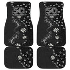 Penrith Panthers NAIDOC Week 2026 Car Mats Aboriginal Lizard Dot Painting - 50 Years of Deadly