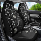 Penrith Panthers NAIDOC Week 2026 Car Seat Cover Aboriginal Lizard Dot Painting - 50 Years of Deadly